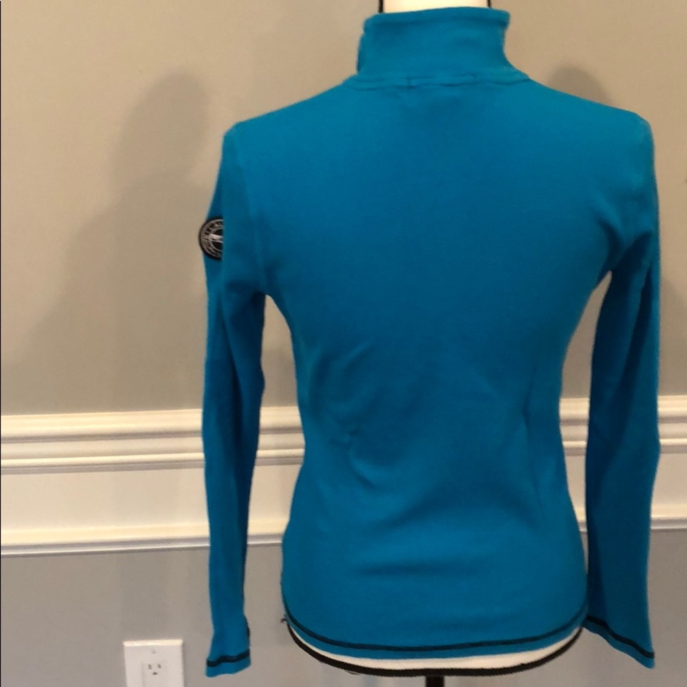 Lauren active 3/4 zip top - Picture 3 of 6